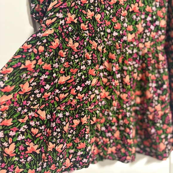 Como Blu Floral Off‎ the Shoulder Summer Top Half Sleeve Shirt Plus Size 2X - Picture 5 of 7